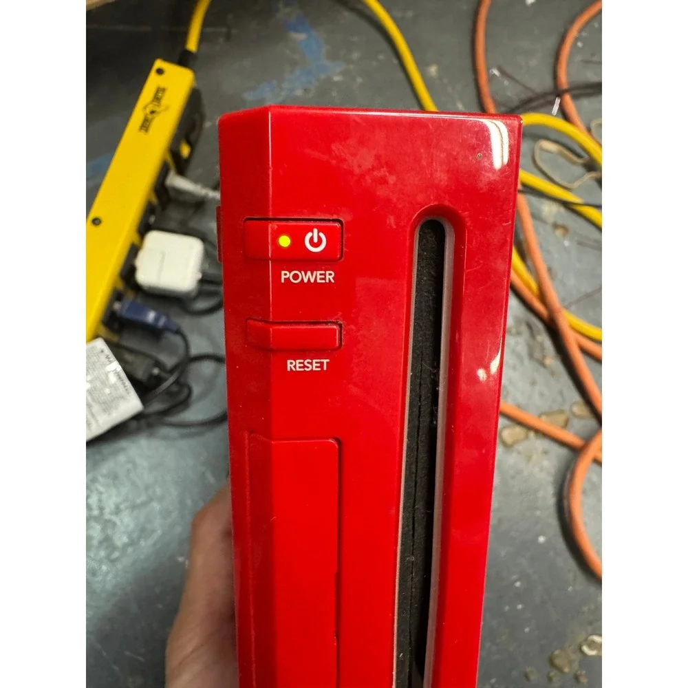 Nintendo Wii Red Console RVL-001 GameCube Compatible 25th Anniversary Edition RD